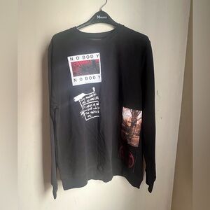 Bershka black sweater